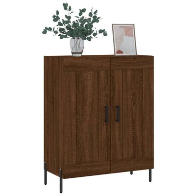 vidaXL Sideboard Brown Oak 69.5x34x90 cm Engineered Wood