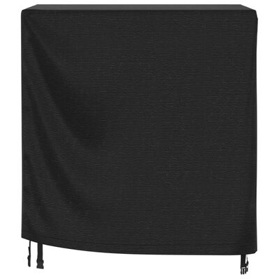 vidaXL Garden Furniture Cover Black 116x100x120 cm Waterproof 420D