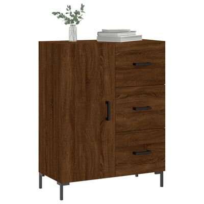 vidaXL Sideboard Brown Oak 69.5x34x90 cm Engineered Wood