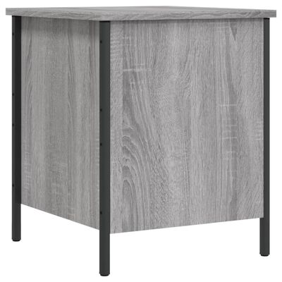 vidaXL Storage Bench Grey Sonoma 40x42.5x50 cm Engineered Wood