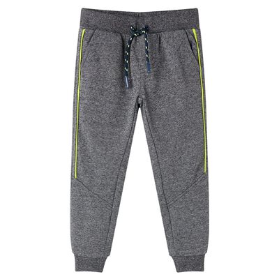 Kids' Sweatpants Grey Melange 128