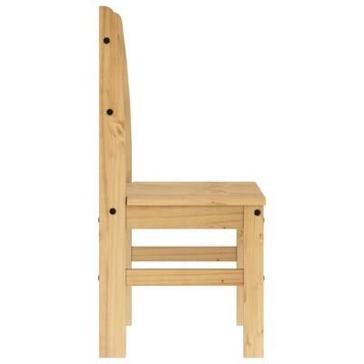 vidaXL Dining Chairs 2 pcs 40x46x99 cm Solid Wood Pine