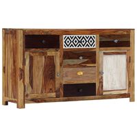 vidaXL Sideboard 140x40x80 cm Solid Sheesham Wood