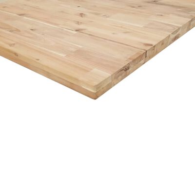 vidaXL Table Top Square 40x40x4 cm Solid Wood Acacia