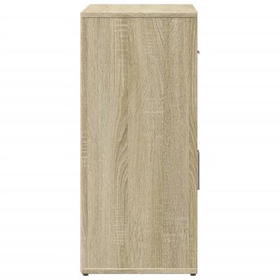 vidaXL Sideboard Sonoma Oak 60x31x70 cm Engineered Wood