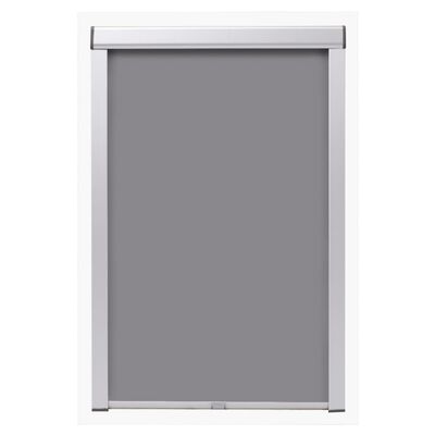 vidaXL Blackout Roller Blind Grey UK08