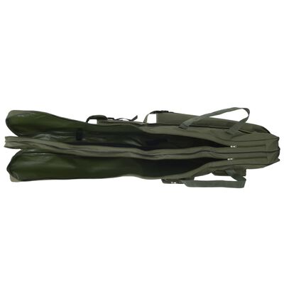 vidaXL Fishing Rod Bag Dark Green 160 cm Oxford Fabric