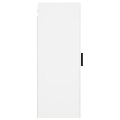 vidaXL Wall Mounted Cabinet White 34.5x34x90 cm