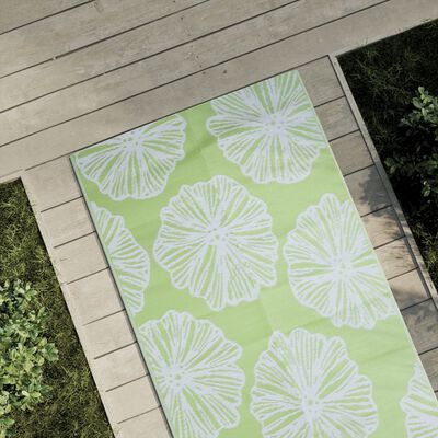 vidaXL Outdoor Carpet Green 80x250 cm PP