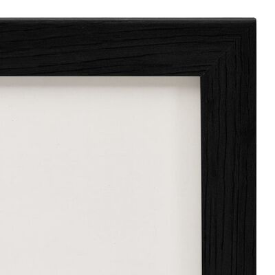 vidaXL Bifold Photo Frame Collage Black 2x