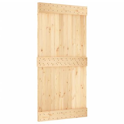 vidaXL Door NARVIK 100x210 cm Solid Wood Pine