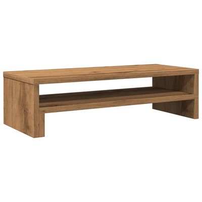 vidaXL Monitor Stand Artisian Oak 54x22x15 cm Engineered Wood