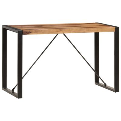 vidaXL Dining Table 120x60x76 cm Solid Sheesham Wood