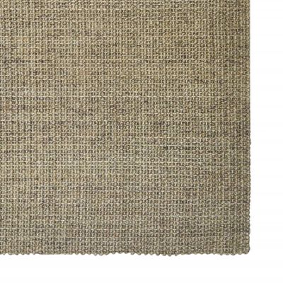 vidaXL Sisal Rug for Scratching Post Taupe 66x350 cm