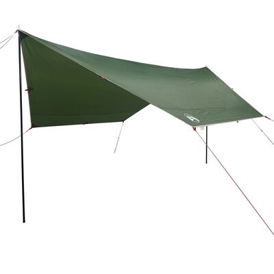 vidaXL Camping Tarp Green 430x380x210 cm Waterproof