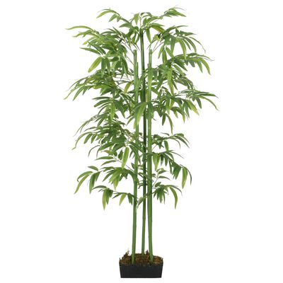 vidaXL Artificial Bamboo Tree 384 Leaves 120 cm Green