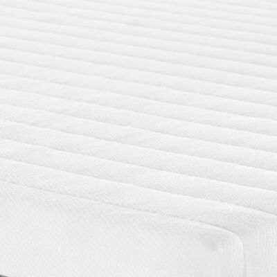 vidaXL Foam Mattress Medium Soft 140x190 cm