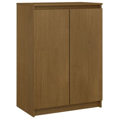 vidaXL Sideboard Honey Brown 60x36x84 cm Solid Pinewood