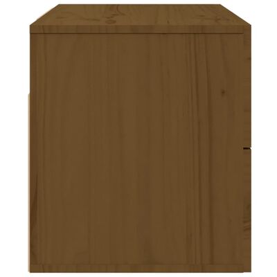 vidaXL Wall-mounted Bedside Cabinets 2 pcs Honey Brown 50x36x40 cm