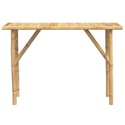 vidaXL Console Table 115x39x75 cm Bamboo