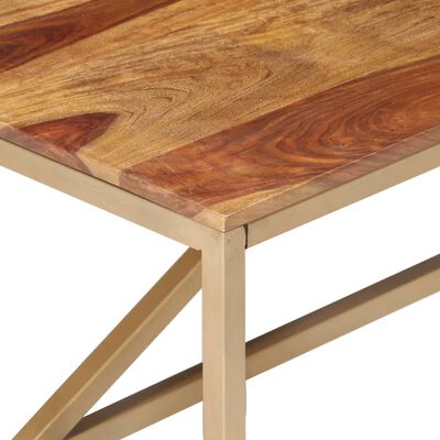 vidaXL Side Table 60x60x40 cm Solid Wood