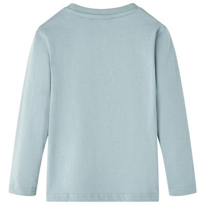 Kids' T-shirt with Long Sleeves Light Blue 92