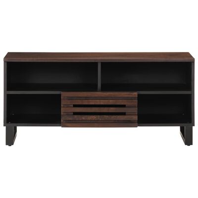 vidaXL TV Cabinet Brown 100x34x46 cm Solid Wood Mango