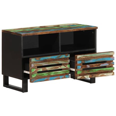 vidaXL TV Cabinet 70x34x46 cm Solid Wood Acacia