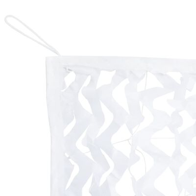 vidaXL Camouflage Net with Storage Bag 721x294 cm White