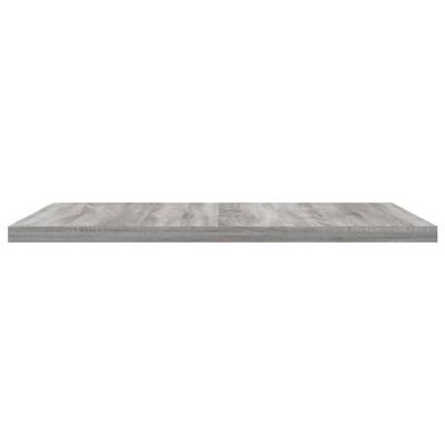 vidaXL Wall Shelves 4 pcs Grey Sonoma 40x40x1.5 cm Engineered Wood