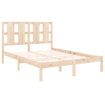 vidaXL Bed Frame without Mattress 120x200 cm Solid Wood Pine