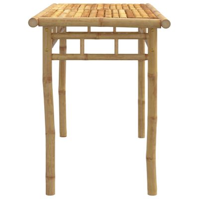 vidaXL Garden Dining Table 110x55x75 cm Bamboo