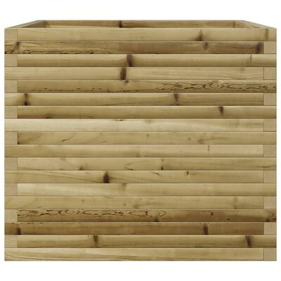 vidaXL Garden Planter 80x80x68.5 cm Impregnated Wood Pine