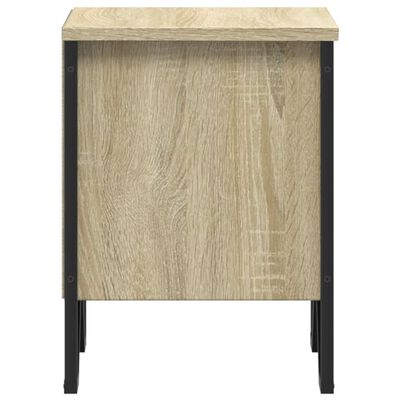 vidaXL Bedside Cabinet Sonoma Oak 40x30x40 cm Engineered Wood