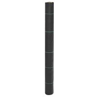 vidaXL Weed Membrane Black 1x100 m PP