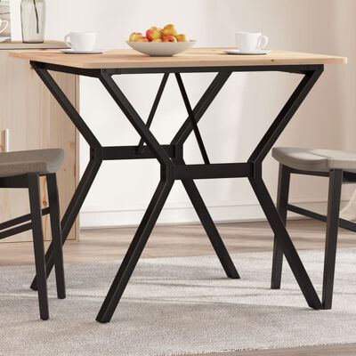 vidaXL Dining Table Legs Y-Frame 70x70x73 cm Cast Iron