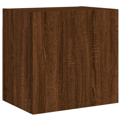 vidaXL TV Wall Cabinet Brown Oak 40.5x30x40 cm Engineered Wood