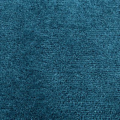 vidaXL Rug OVIEDO Short Pile Turquoise 160x160 cm