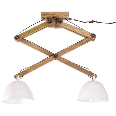 vidaXL Ceiling Lamp 25 W White 29x18x85 cm E27