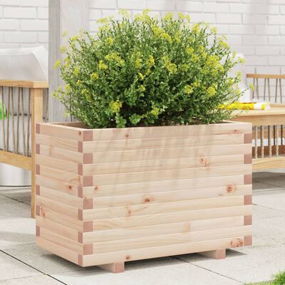 vidaXL Garden Planter 70x40x49.5 cm Solid Wood Pine