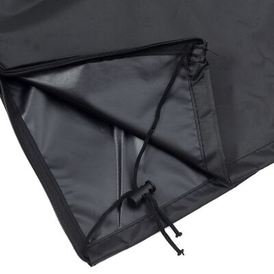 vidaXL Garden Umbrella Cover Black 136x25/23,5 cm 420D Oxford