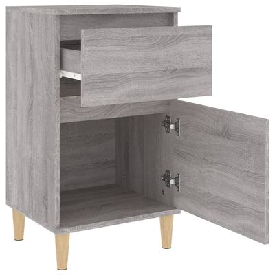 vidaXL Bedside Cabinets 2 pcs Grey Sonoma 40x35x70 cm