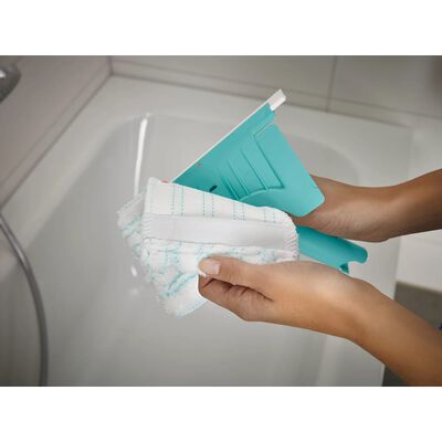 Leifheit Tile and Bath Cleaner Flexi Pad with Telescopic Handle 41700