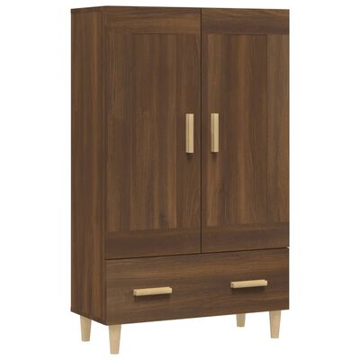 vidaXL Highboard Brown Oak 70x31x115 cm Engineered Wood