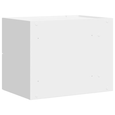 vidaXL Wall-mounted Bedside Cabinets 2 pcs White 45x30x35 cm