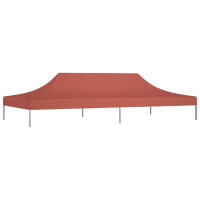 vidaXL Party Tent Roof 6x3 m Terracotta 270 g/m²