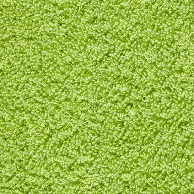 vidaXL Premium Guest Towels SOLUND 10 pcs Apple Green 30x50 cm 600 gsm