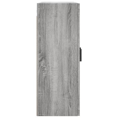 vidaXL Wall Mounted Cabinets 2 pcs Grey Sonoma Engineered Wood