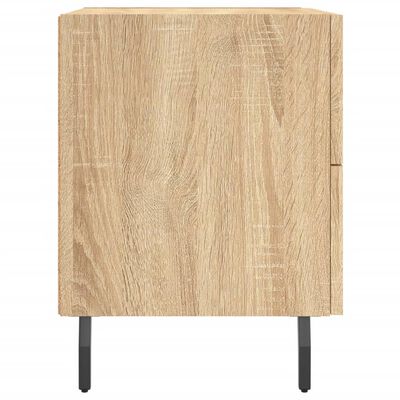 vidaXL Bedside Cabinets 2 pcs Sonoma Oak 40x35x47.5 cm Engineered Wood