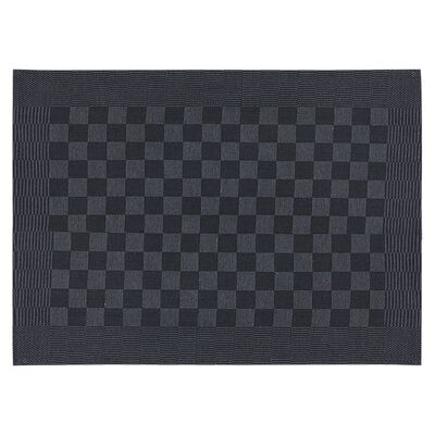 vidaXL Kitchen Towels 20 pcs Black and Grey 50x70 cm Cotton